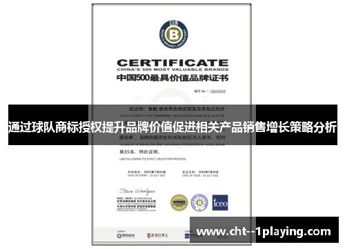 通过球队商标授权提升品牌价值促进相关产品销售增长策略分析